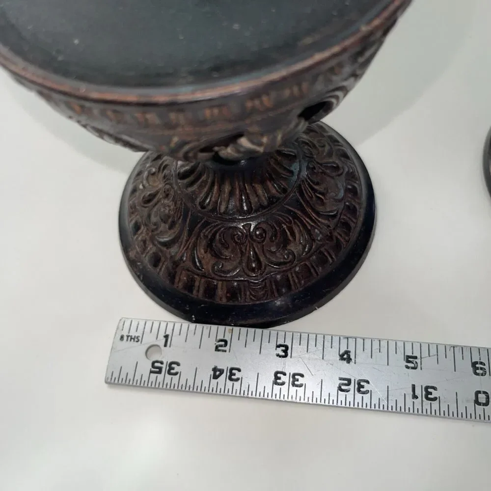 ZGallerie Chadsworth Rust Candle Holders (pair)